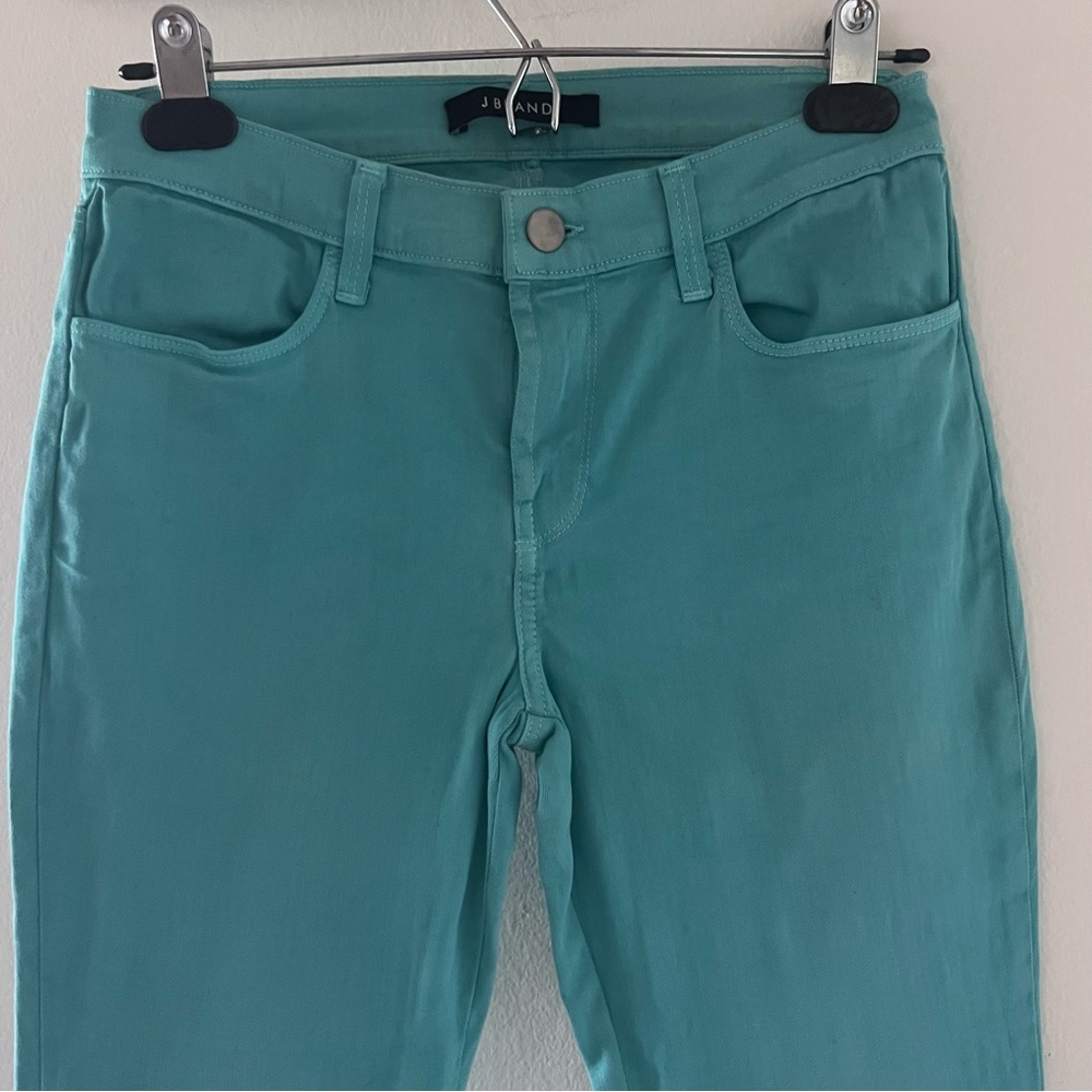 JBrand turquoise skinny jeans. Great Condition